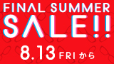 FINAL SUMMER SALE 最大70%OFF